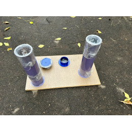 Стаканы для волейбольных стоек 350 мм (пара)