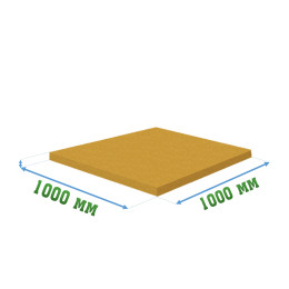 Покрытие для тира 1000x1000x20мм