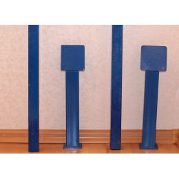 Стойки бадминтонные со стаканами (набор 2 шт)