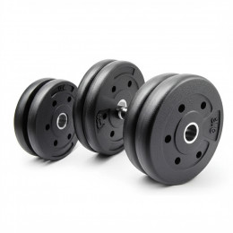 Диск пластиковый/цемент чёрный (d 26 мм) 10 кг