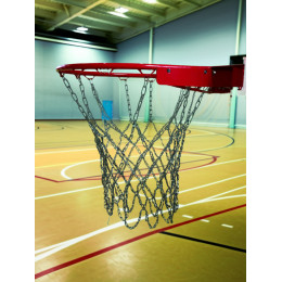 Сетка баскетбольная металлическая антивандальная